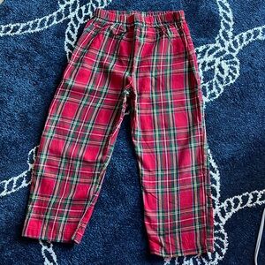 RedTartan Pants Size 5
